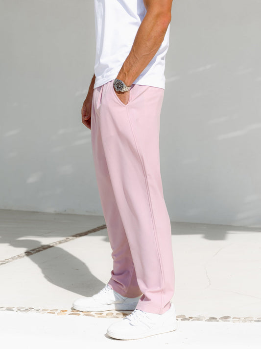 Preston Trousers - Pink by SATRI & CO. – product view 2
