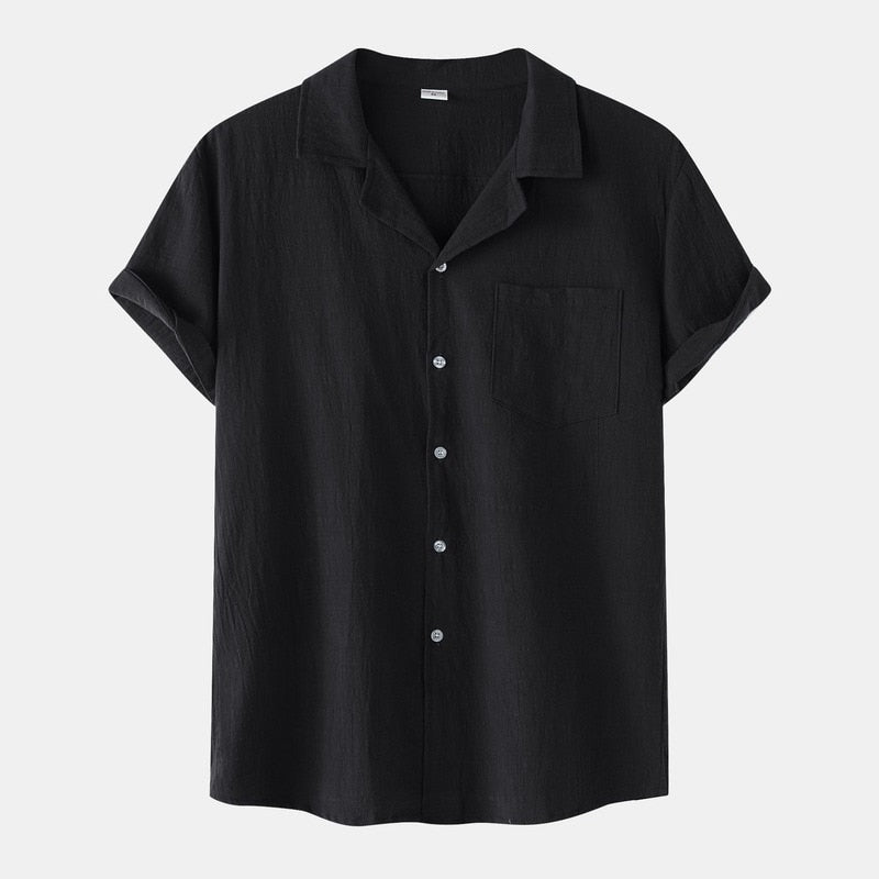 Espinosa Men's Short Sleeve Cotton Shirt – view 9