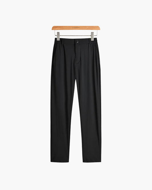 Porto Men's Slim Fit Stretch Cotton Chinos – Soft Comfort Stretch, Business Casual Style