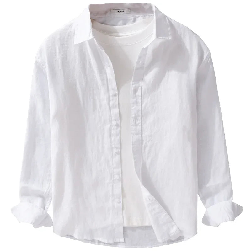 Indaiatuba Men's Linen Shirt – view 13
