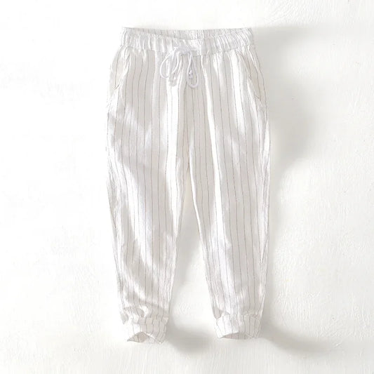 Linen Trousers – S057 by SATRI & CO. – product view 2
