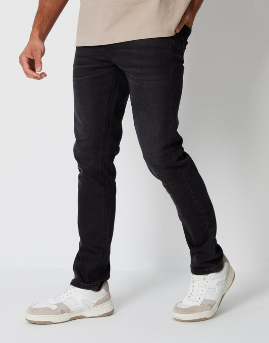 The Everyday Slim Fit Jeans in Grey by SATRI & CO. – product view 2