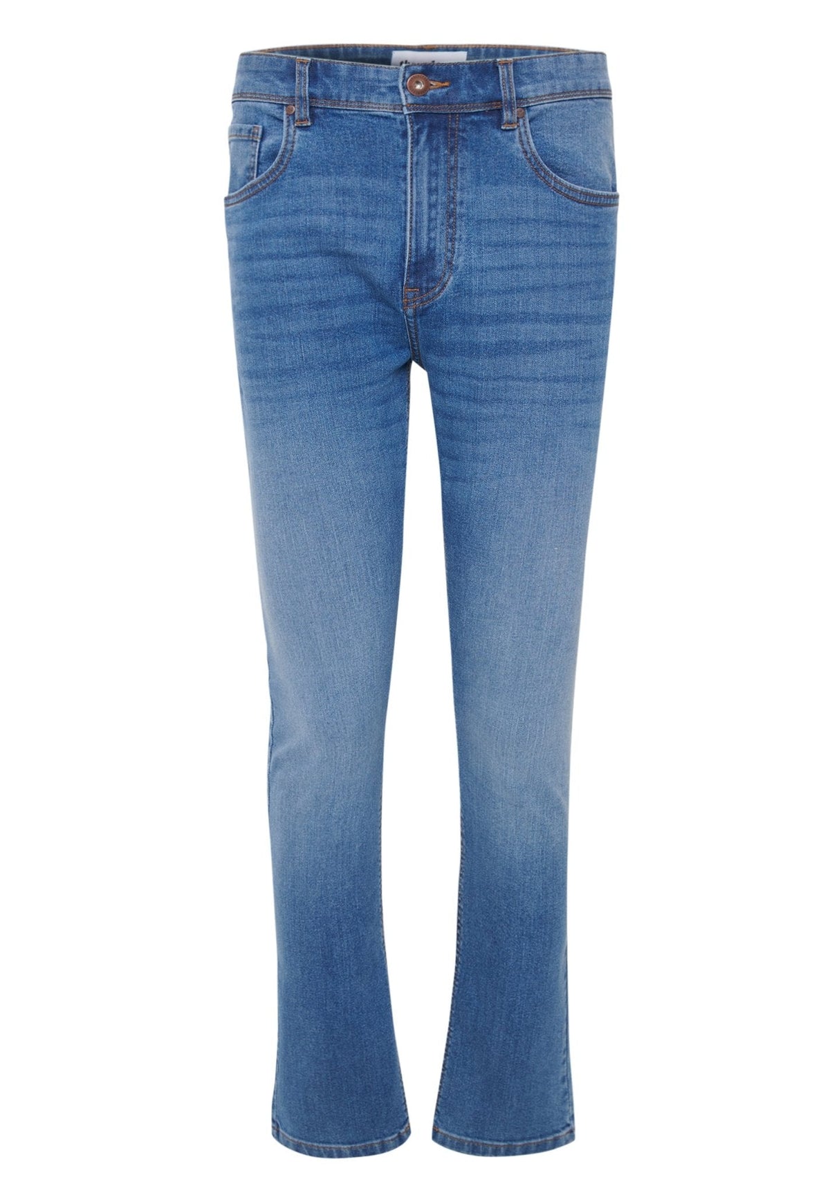The Everyday Slim Fit Jeans in Light Wash by SATRI & CO. – product view 5