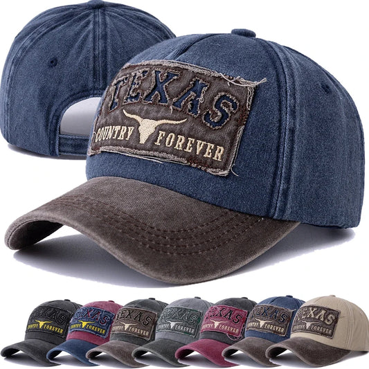 Texas Country Forever Men's Washed Cotton Baseball Cap – view 2
