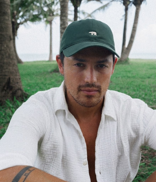 Bear Men's Embroidered Cotton Baseball Cap – view 2