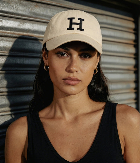 Letter H Men's Patch Cotton Baseball Cap – view 2