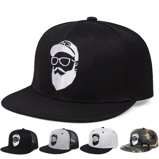 Uncle Beard Men's Embroidered Snapback Baseball Cap – view 2