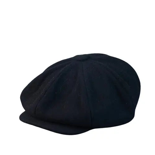 Vannes Men's Wool Blend Newsboy Cap – Wool and Acrylic, Classic Full Crown, Four Sizes S to XL
