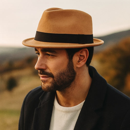 Men's Wool Fedora Trilby Hat – view 2