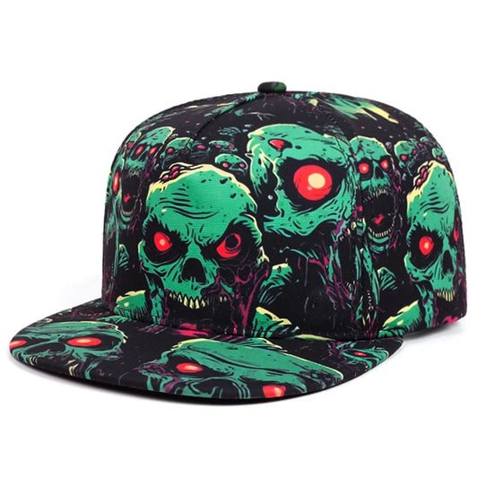 Zombie Crew Men's Printed Snapback Baseball Cap – view 2