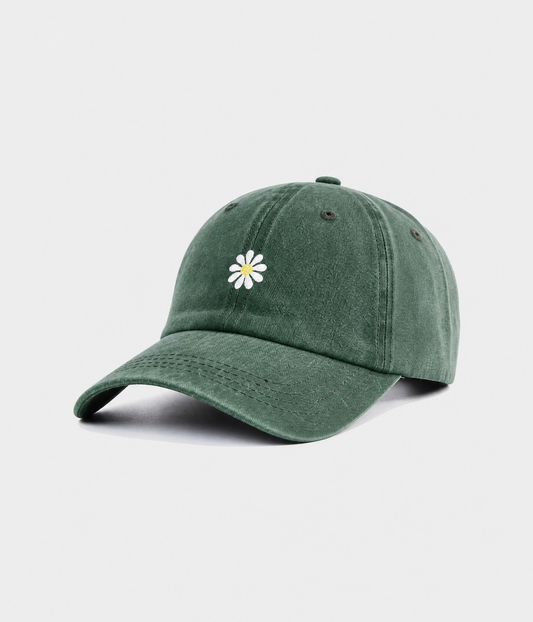 Daisy Men's Embroidered Washed Cotton Baseball Cap – view 2
