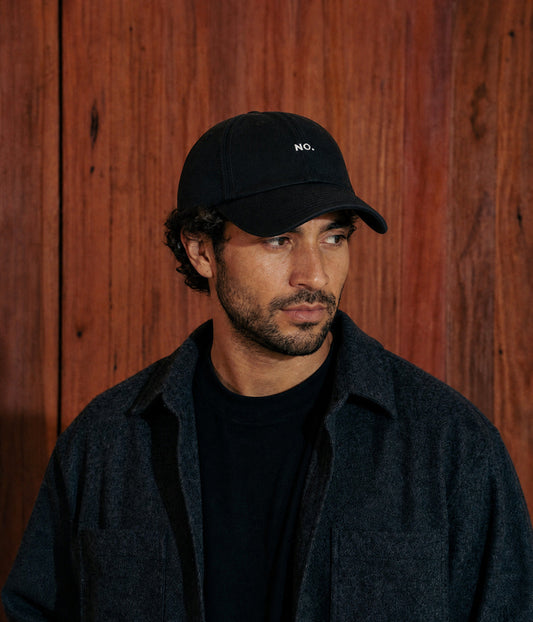 No Men's Embroidered Structured Cotton Baseball Cap – view 2