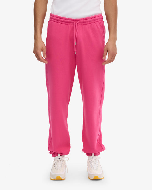 Men's Organic Cotton Sweatpants in Bubblegum Pink – view 2