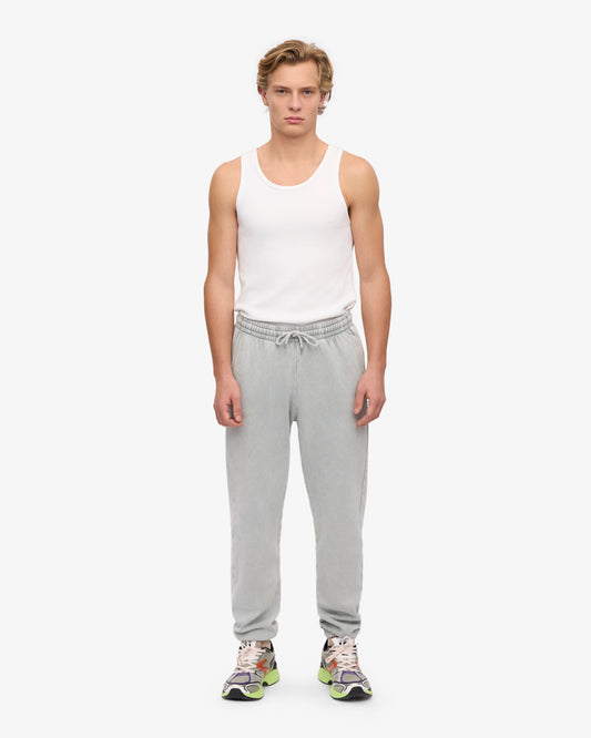 Men's Organic Cotton Sweatpants in Faded Grey – view 2