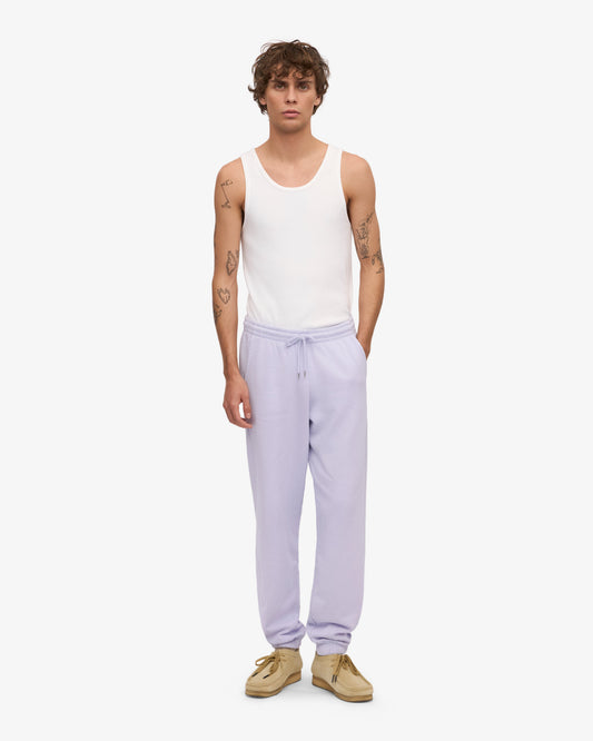 Men's Organic Cotton Sweatpants in Soft Lavender – view 2