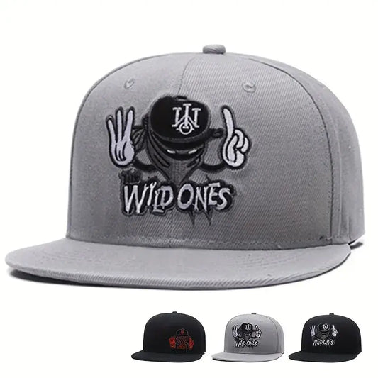 Wild Ones Men's Embroidered Snapback Baseball Cap – view 2