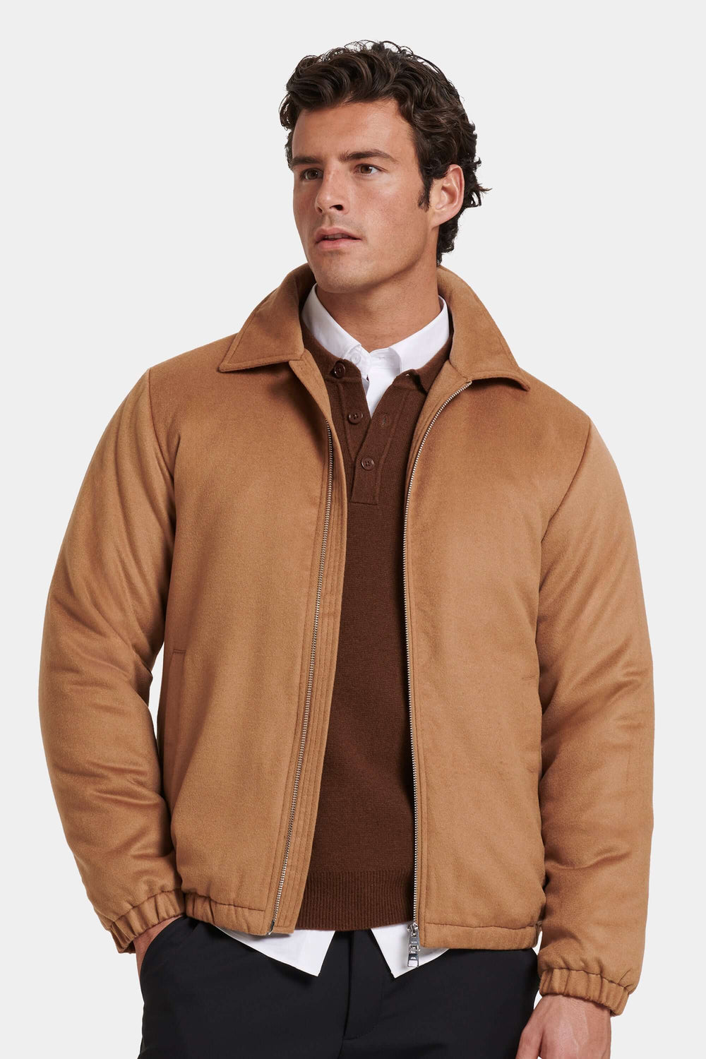 Victor Men's Cashmere-Blend Jacket – Soft, Light and Naturally Warm, Holds Its Shape from Casual to Dressed