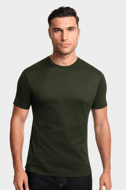 Desio Men's Slim Fit Mercerised T-Shirt – view 31