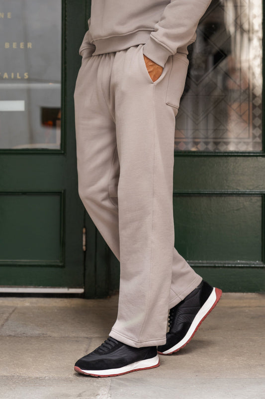 Milan Men's Heavyweight Brushed Cotton Joggers – view 5