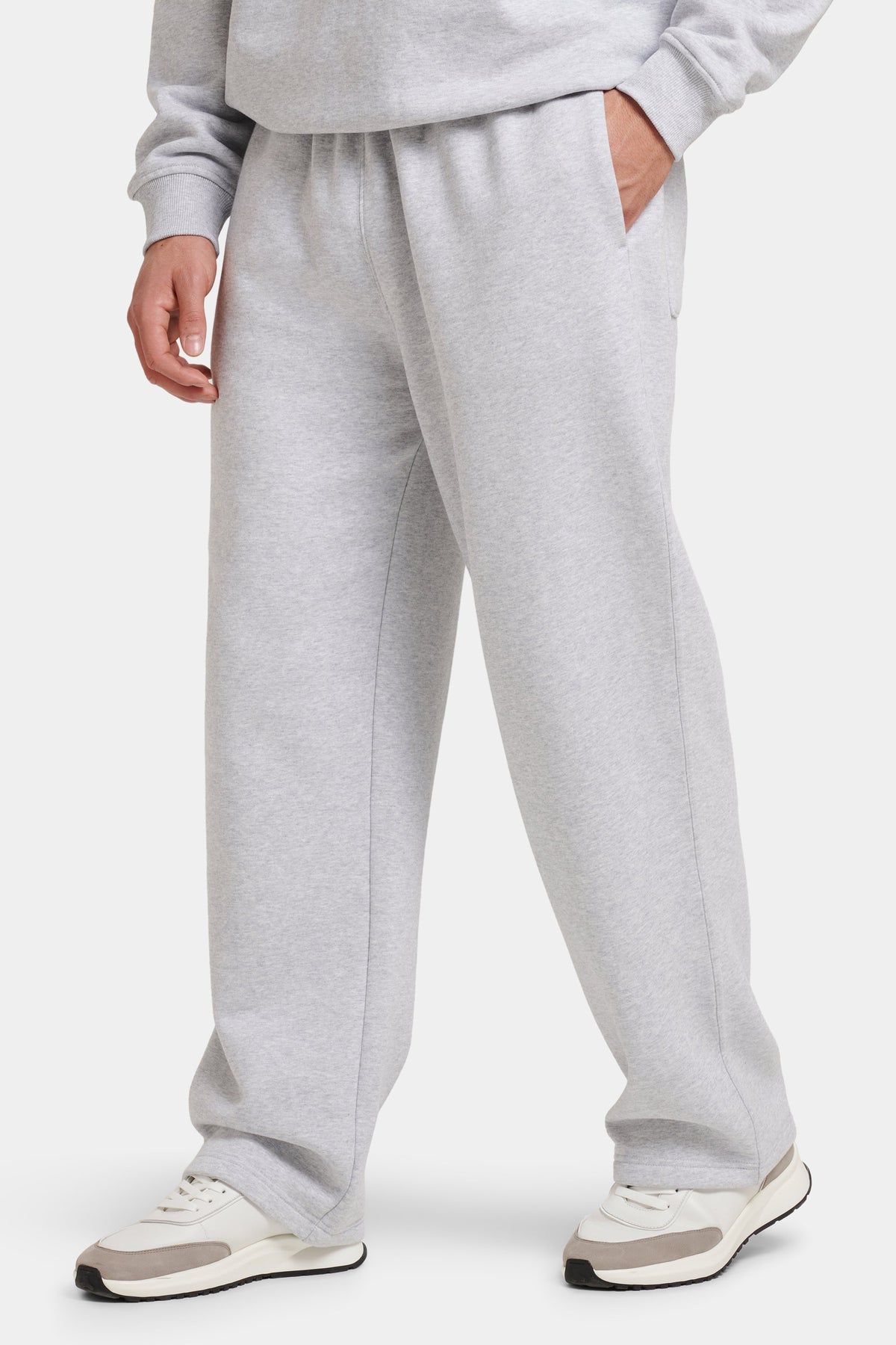 Milan Men's Heavyweight Brushed Cotton Joggers – view 10