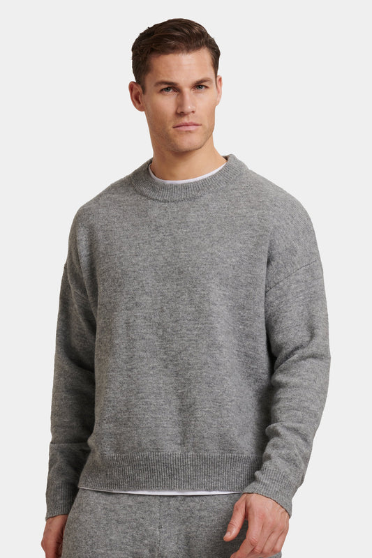 Savona Men's Wool Blend Crew Neck Jumper – view 1