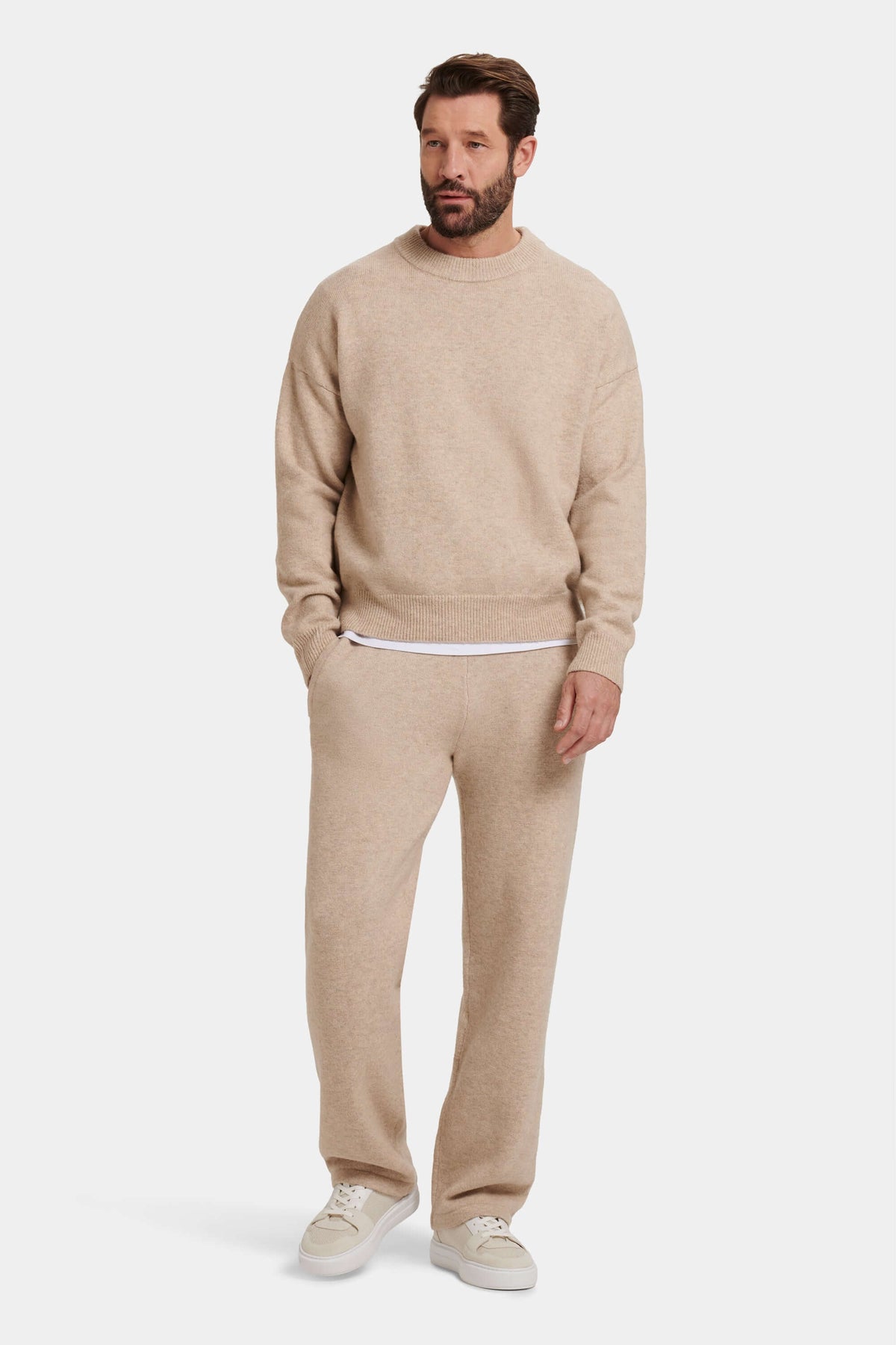 Savona Men's Wool Blend Joggers – view 13