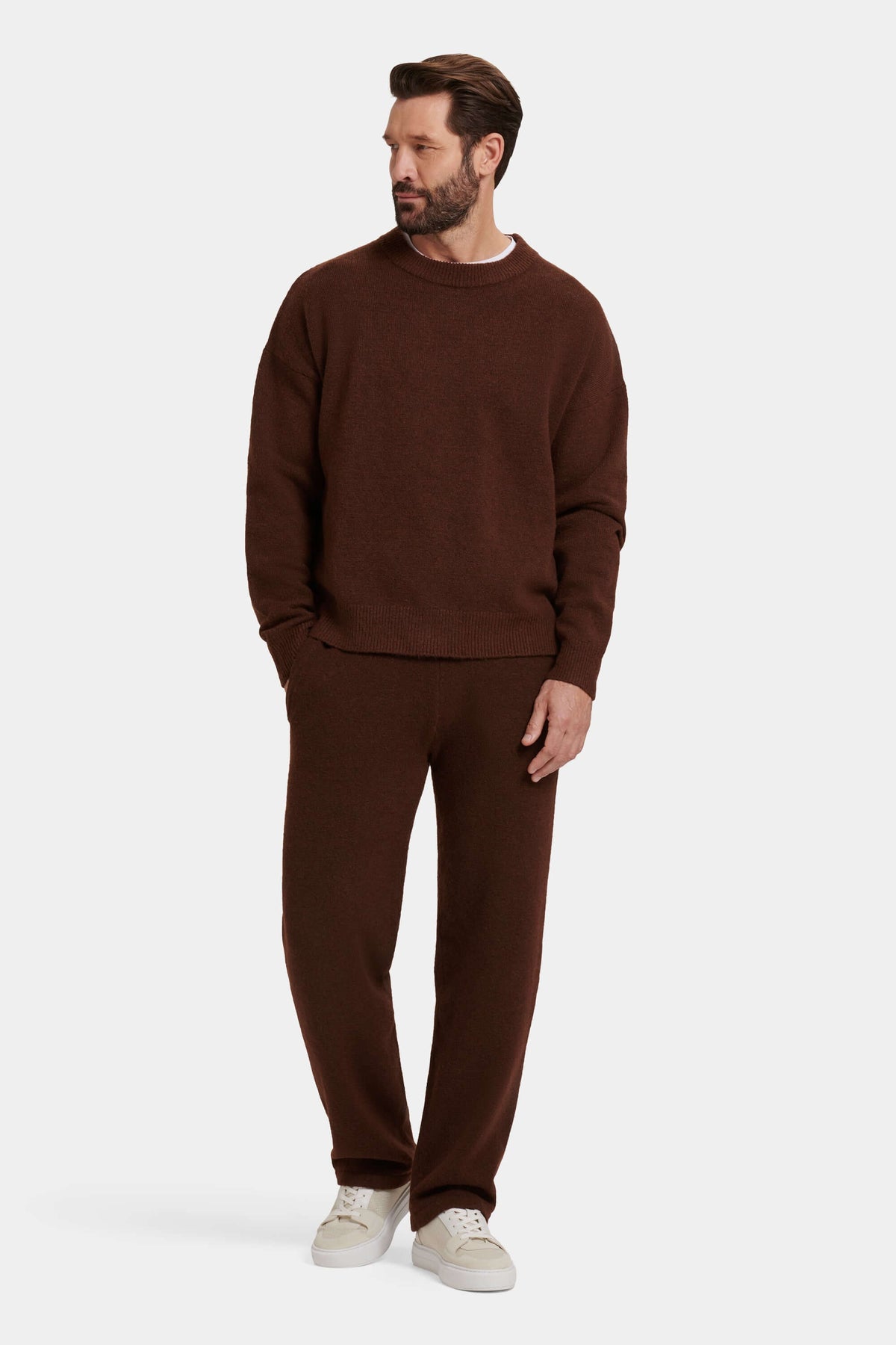 Savona Men's Wool Blend Joggers – view 12