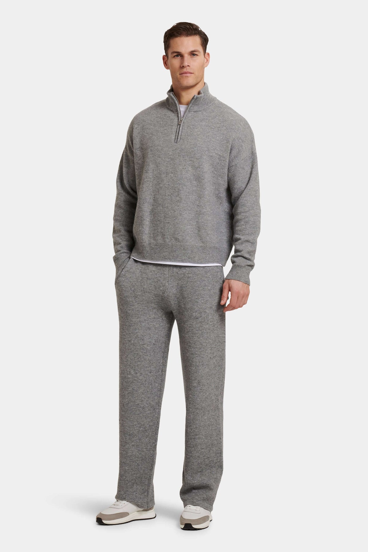 Savona Men's Wool Blend Joggers – view 2