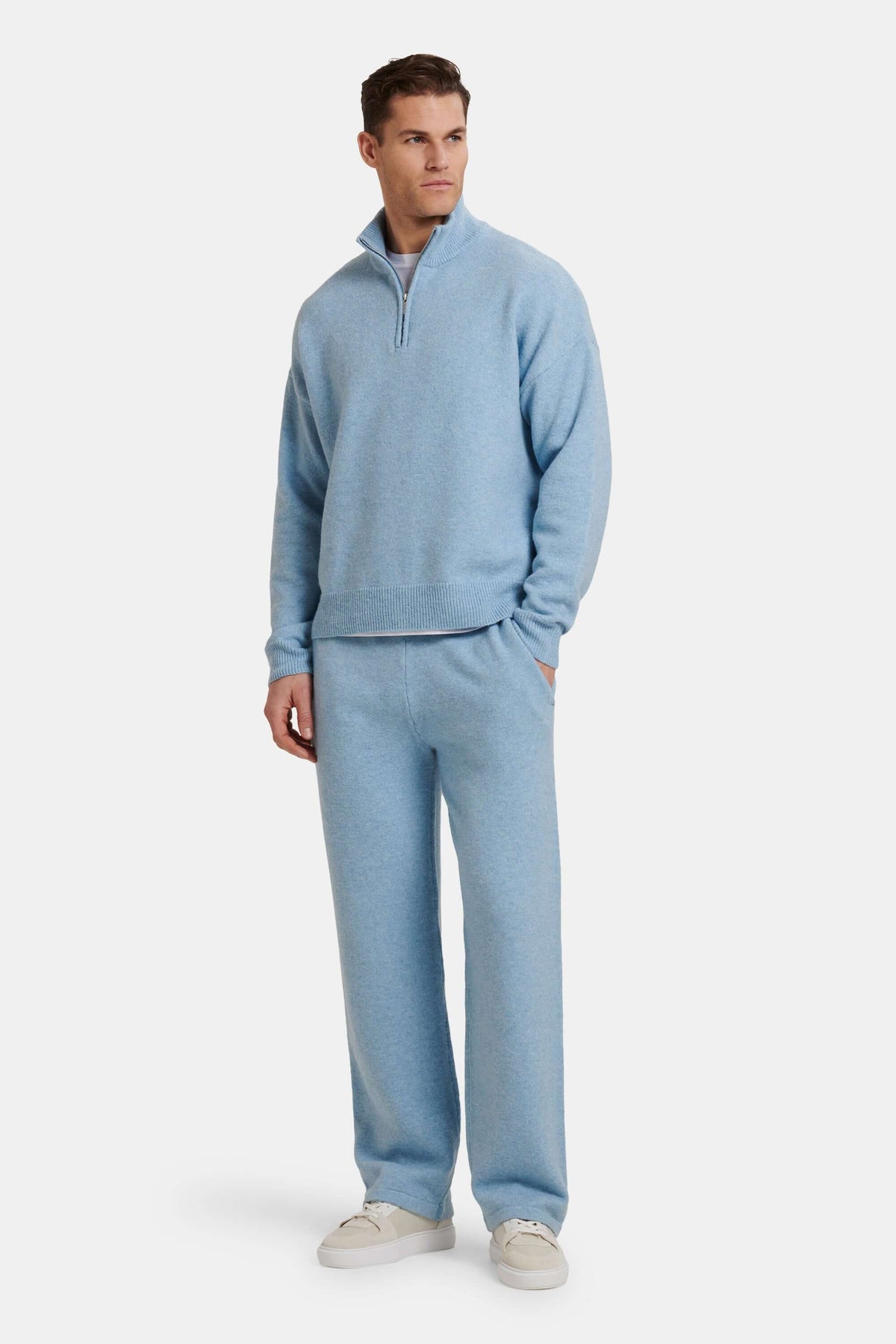 Savona Men's Wool Blend Joggers – view 8