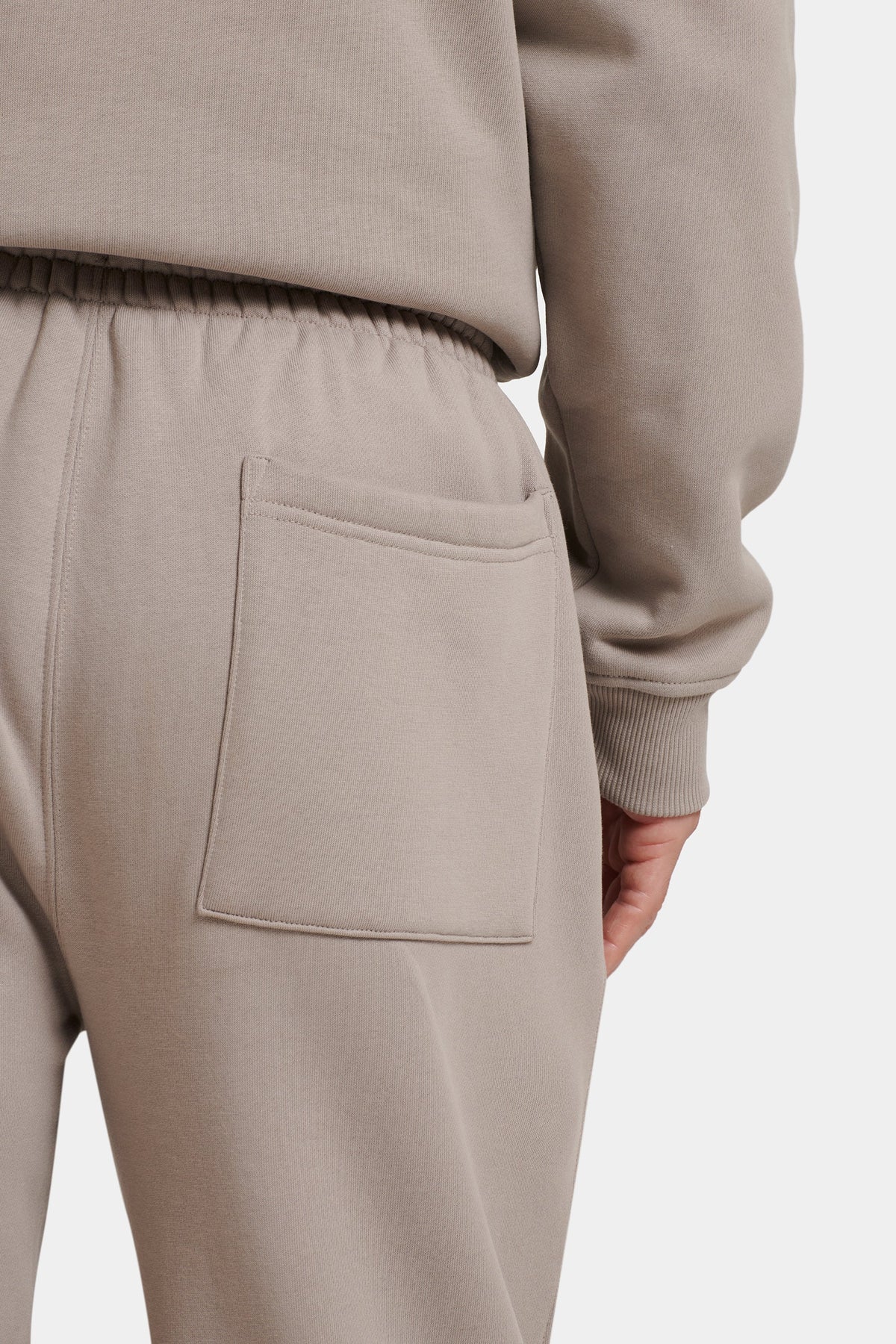 Milan Men's Heavyweight Brushed Cotton Joggers – view 7