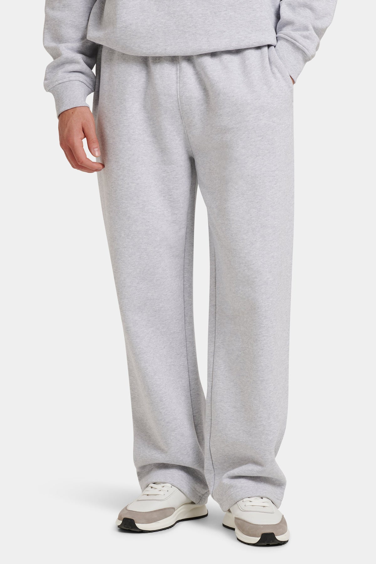 Milan Men's Heavyweight Brushed Cotton Joggers – view 12