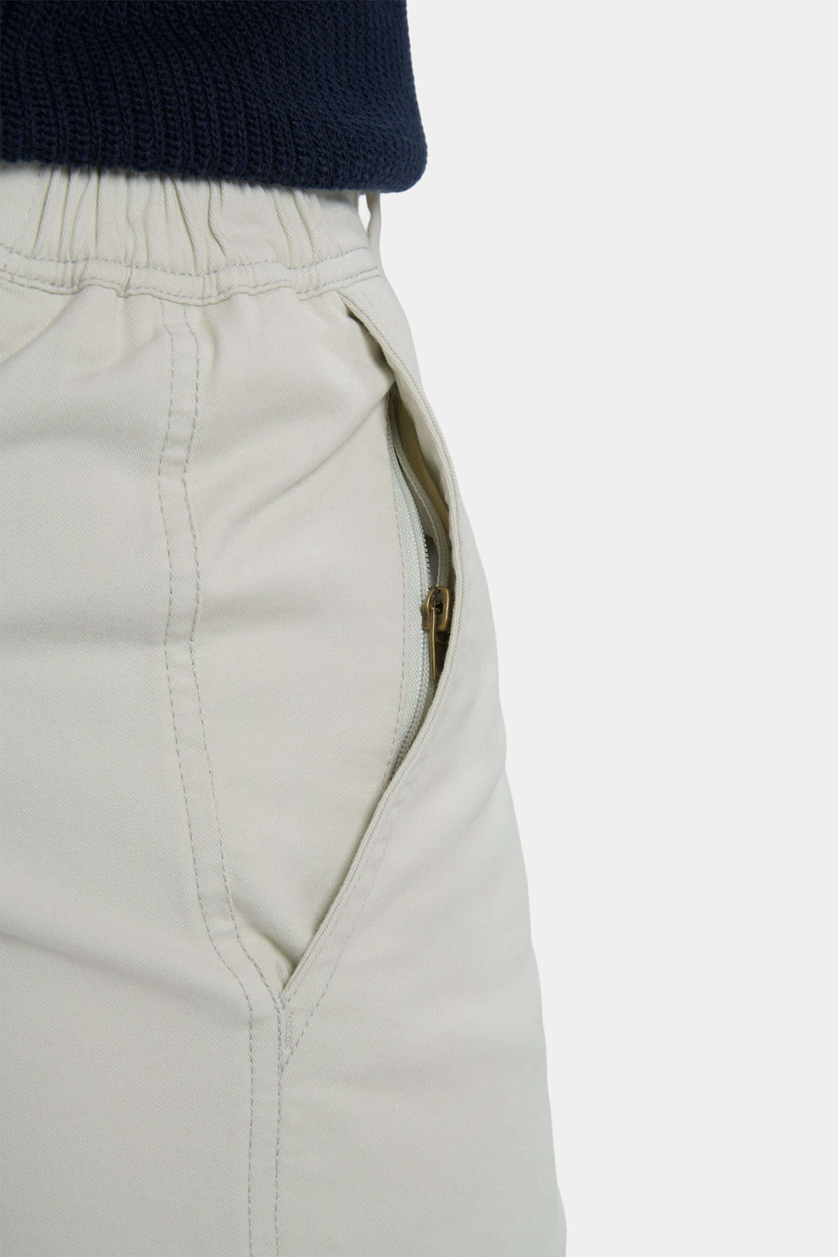 Men's Slim Fit Washed Stretch Cotton Shorts – view 30