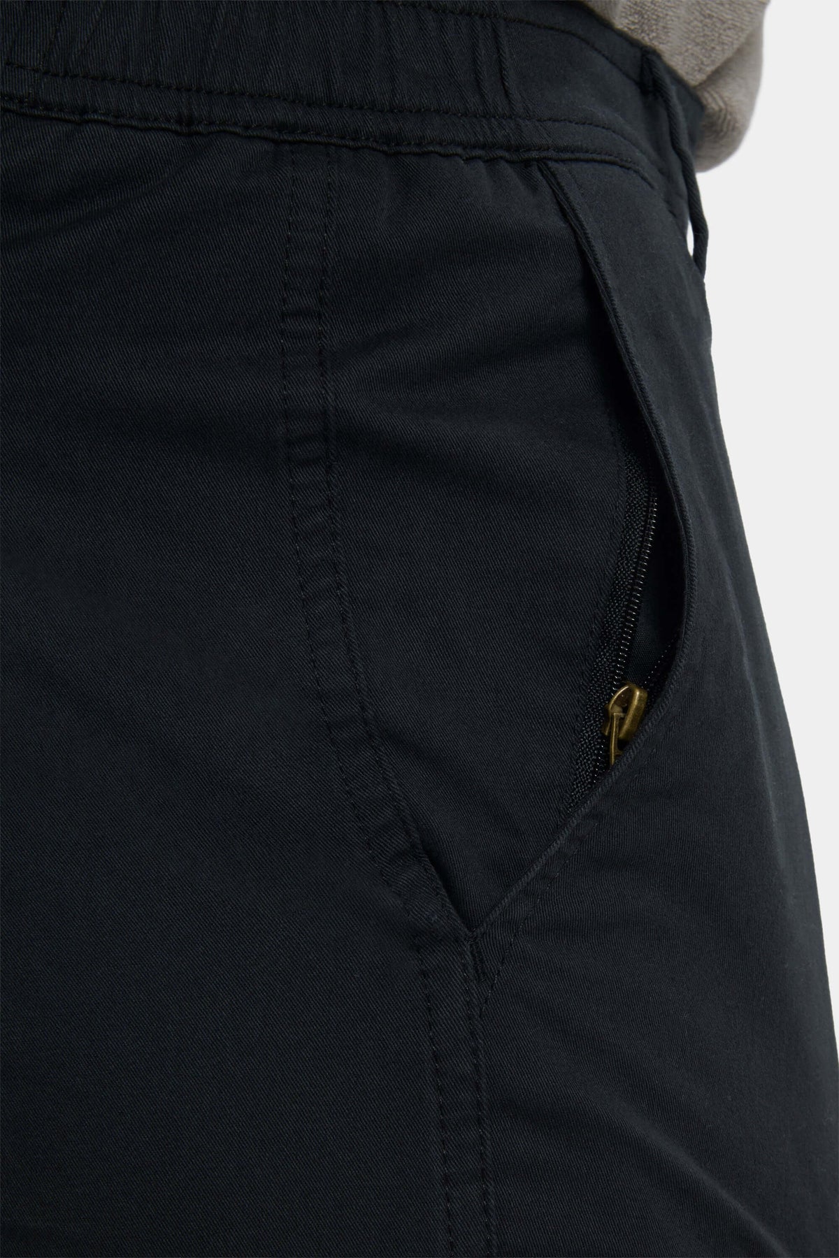 Men's Slim Fit Washed Stretch Cotton Shorts – view 6