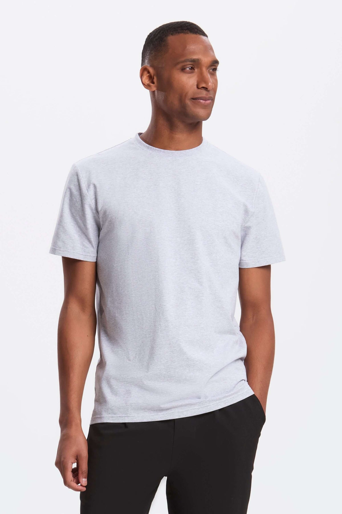 Men's Stretch Cotton Crew Neck T-Shirt – view 16