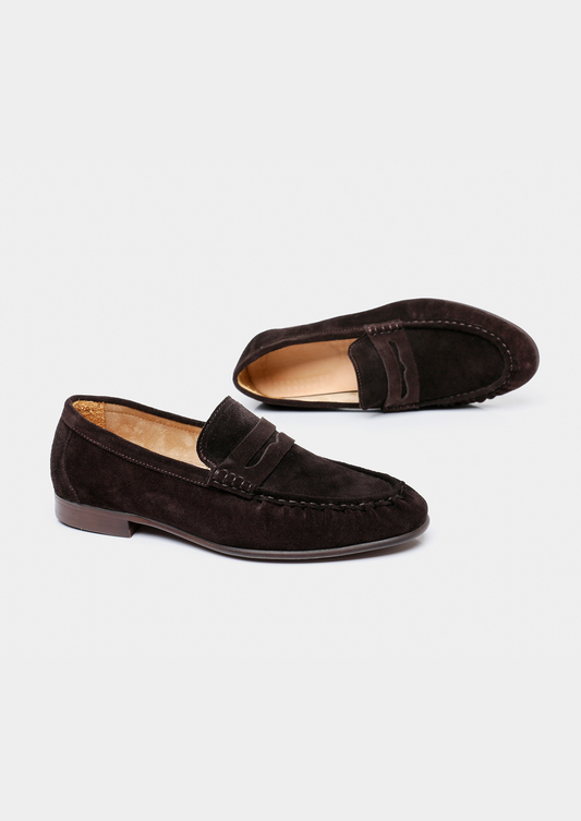 Men's Date-Night Loafers for Dinners and Day Trips in Coffee – view 2