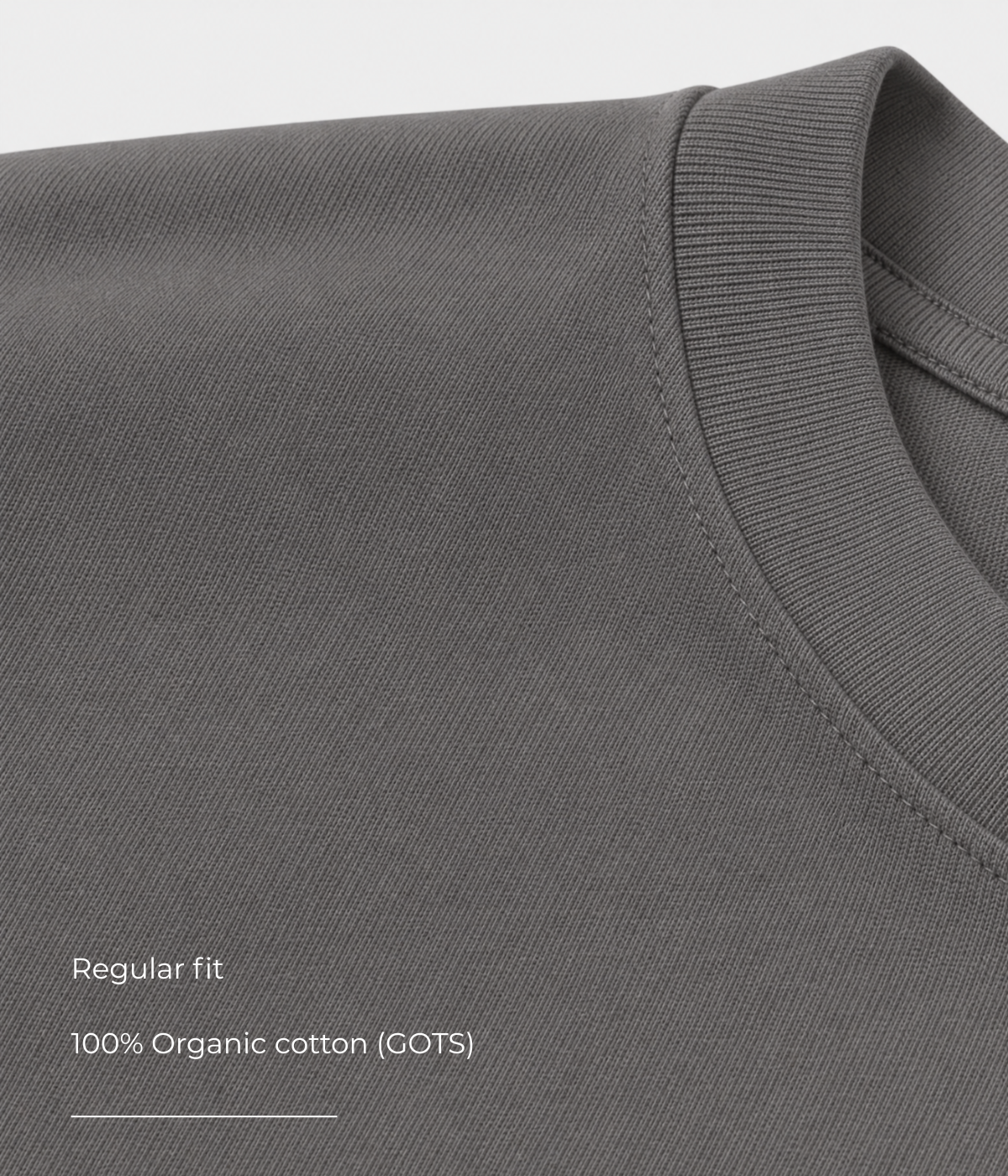 Undiagnosed Men's Organic Cotton Slogan T-Shirt – Bold Back Graphic, 155 g Fabric, Standard Fit