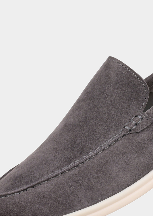 Marina Men's Slip-On Loafers in Fog Grey – view 2