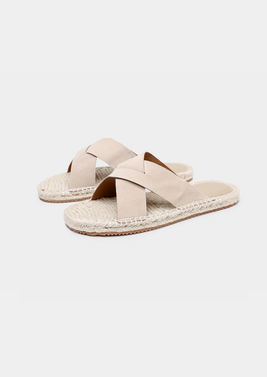 Men's Resort Sandals in Off White – view 1