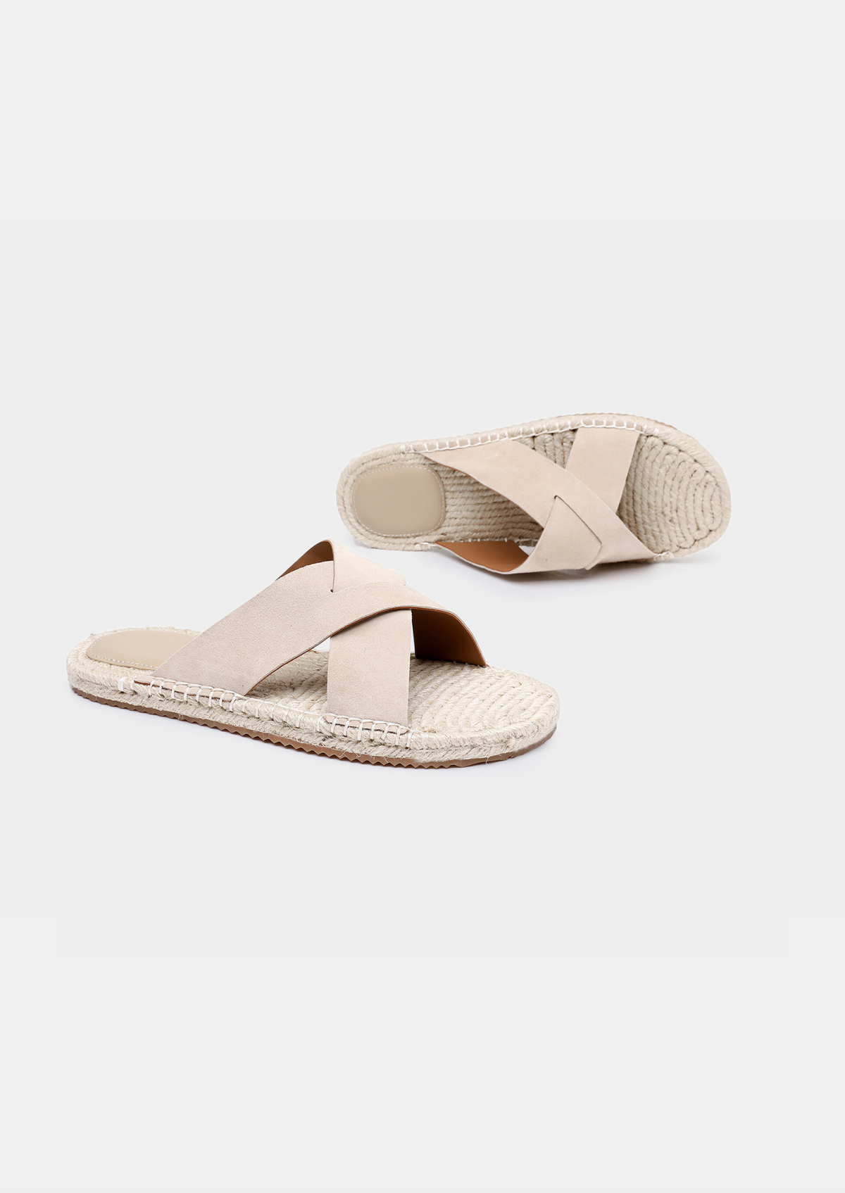 Men's Resort Sandals in Off White – view 2