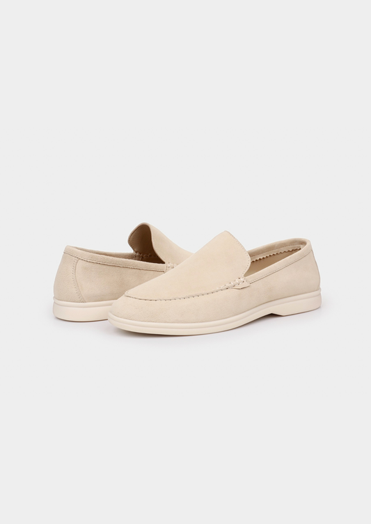 Marina Men's Slip-On Loafers in Ivory – view 2