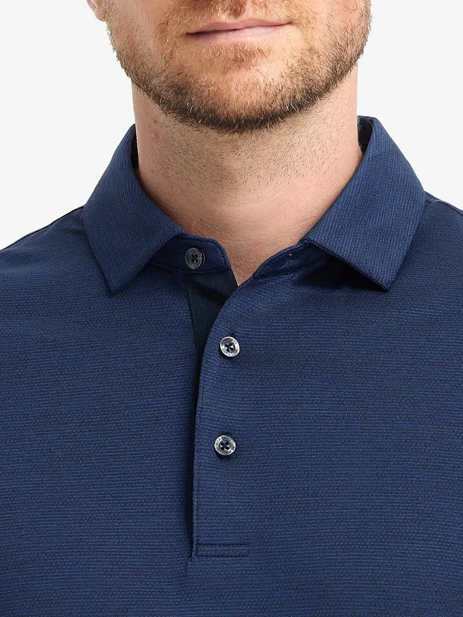 Men's Heather Jacquard Golf Polo Shirt – view 44