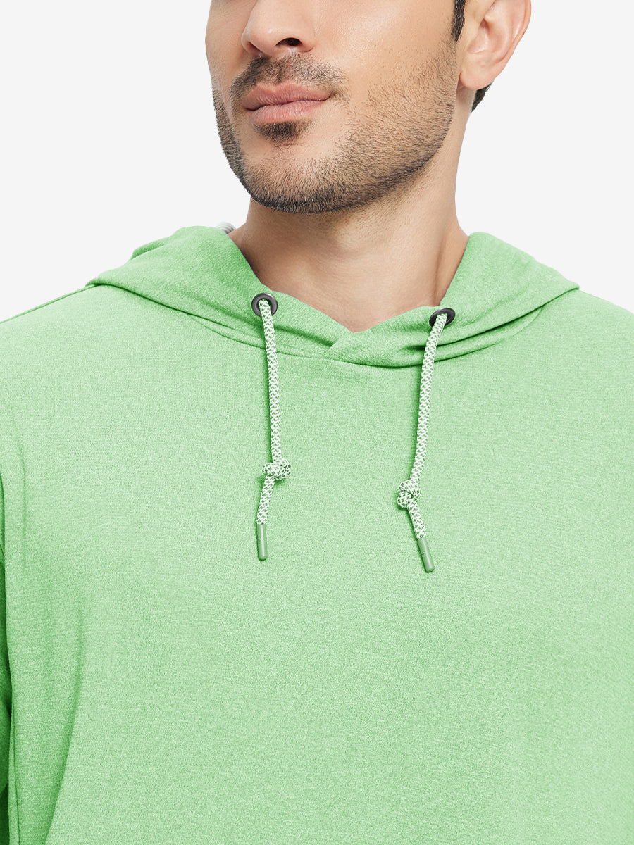 Men's Heather Pullover Hoodie with Two Pockets – view 44