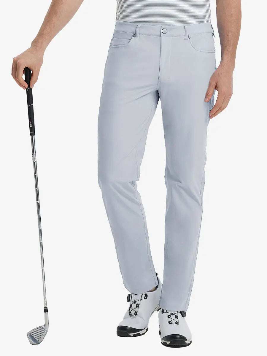 Men's Lightweight Stretch Everyday Trousers – Soft Skin-Friendly Fabric, Flexible Comfort Fit
