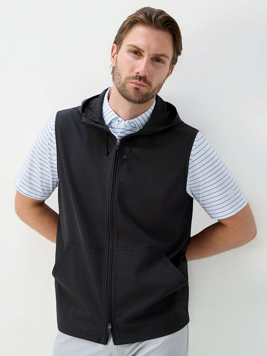 Men's Water-Resistant Sleeveless Hooded Gilet – view 12