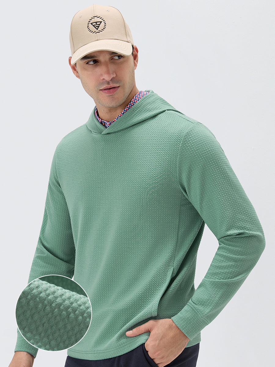 Men's Textured Pullover Hoodie – view 10