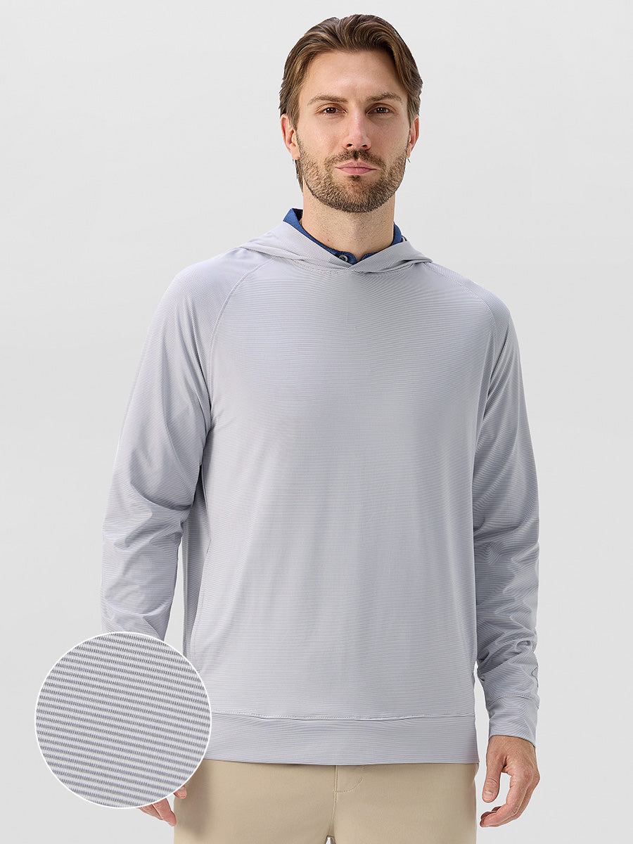 Men's Lightweight Pinstripe Hoodie – view 11