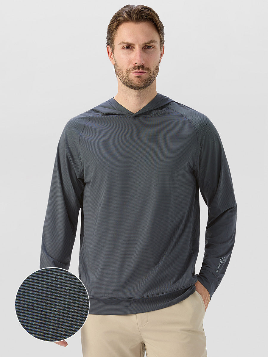 Men's Lightweight Pinstripe Hoodie – view 20