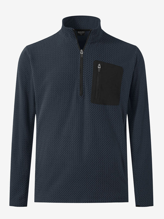 Men's Warm Stretch Quarter Zip Pullover – view 1