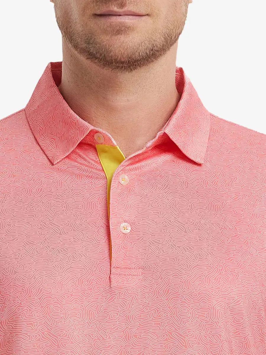 Men's Printed Performance Golf Polo Shirt – view 37