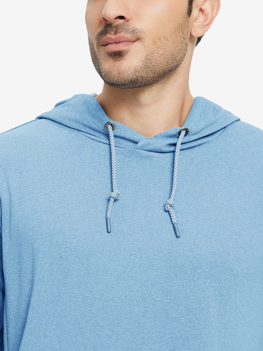 Men's Heather Pullover Hoodie with Two Pockets – view 38